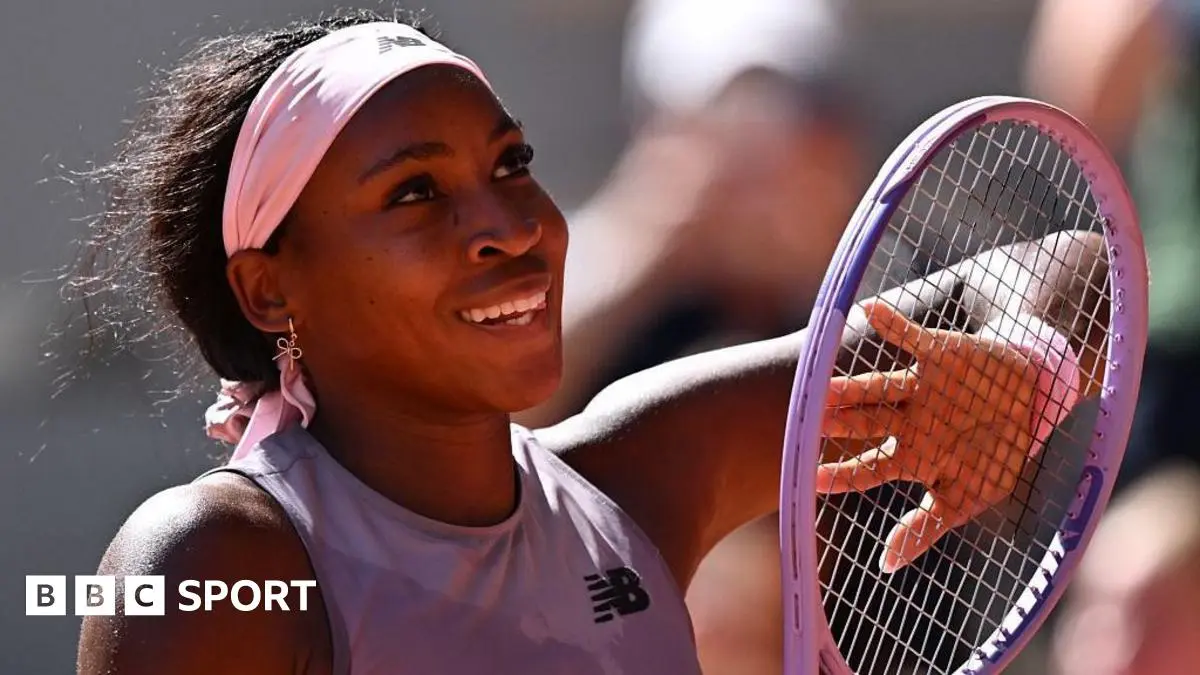 Don't cry over spilled juice - Gauff's eventful start to title defence