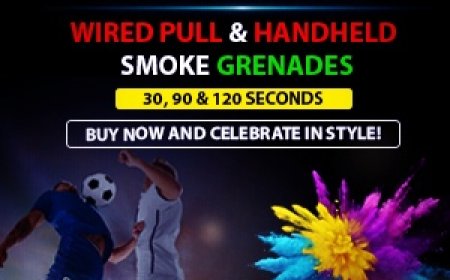 Red Flares vs. Smoke Flares - Big Shotter Fireworks