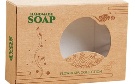 Unwrap Beauty using Custom Kraft Soap Boxes