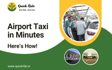 Why Choose Quick Ride for Airport Taxi Bangalore?