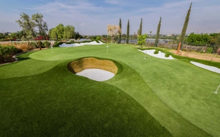 Artificial Grass Lawn Installation for Pet-Friendly Backyards