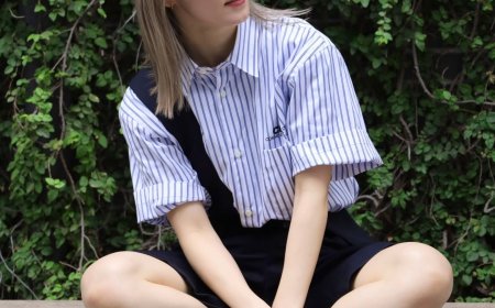 Comme des Garcons Short Lives in Contrast