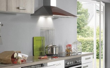 The Floating Statement: Elevating Your Kitchen's Centerpiece with an Island Glass Hood