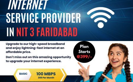 Which Is the Best Internet Service Provider in NIT 3 Faridabad? Discover Top WiFi Plans by Gigmax