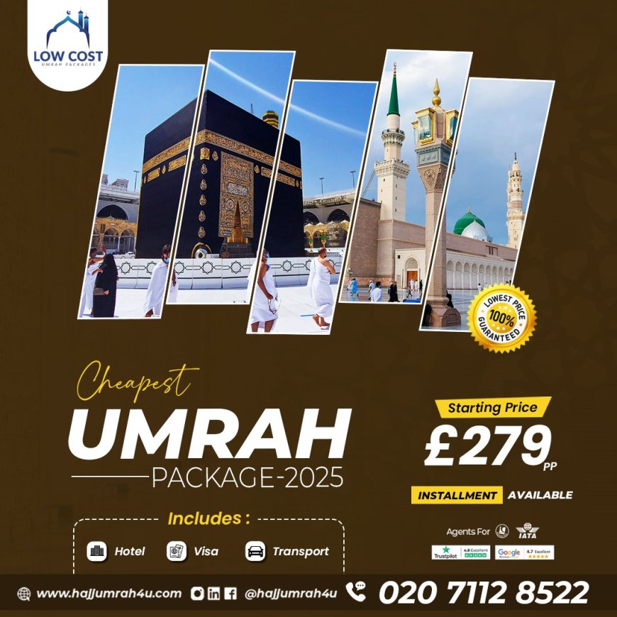 Cheap Umrah Packages Birmingham & Affordable Umrah Packages