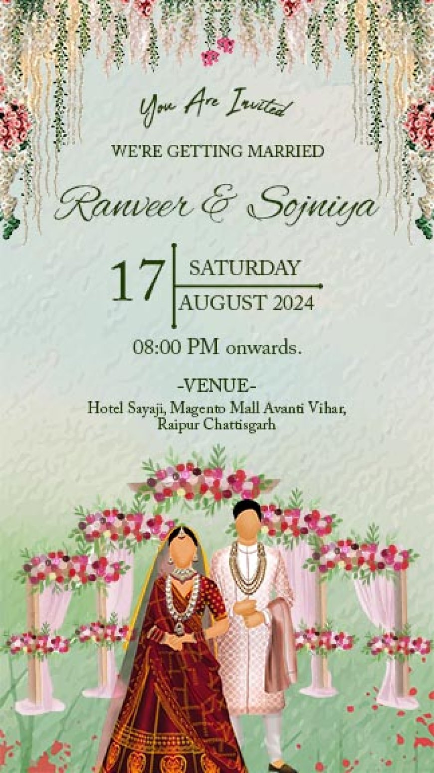 Design Instantly with Online Editable Wedding Invitation Cards Free Download