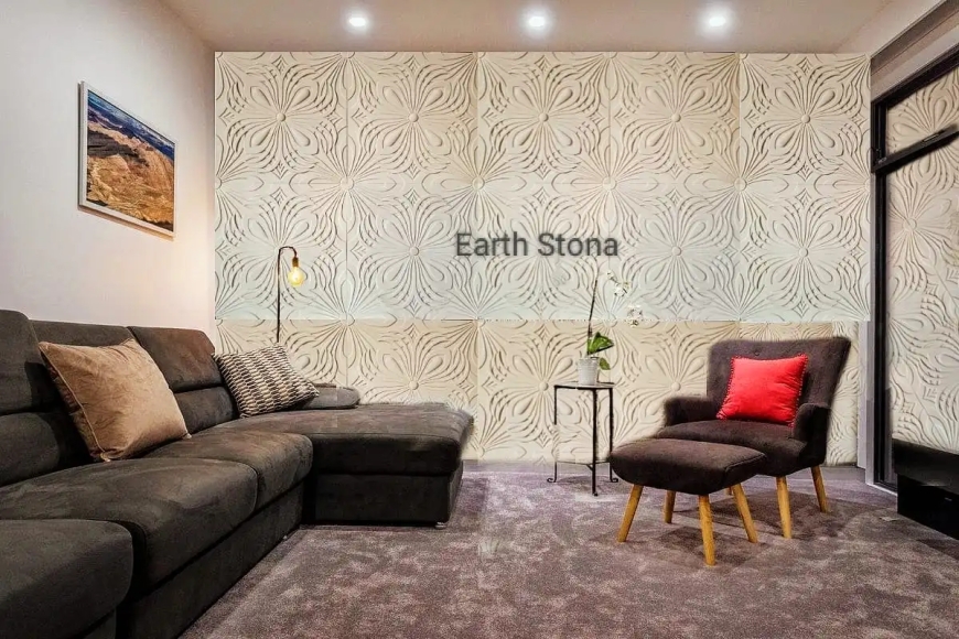 Natural Stone Wall Carving | EarthStona