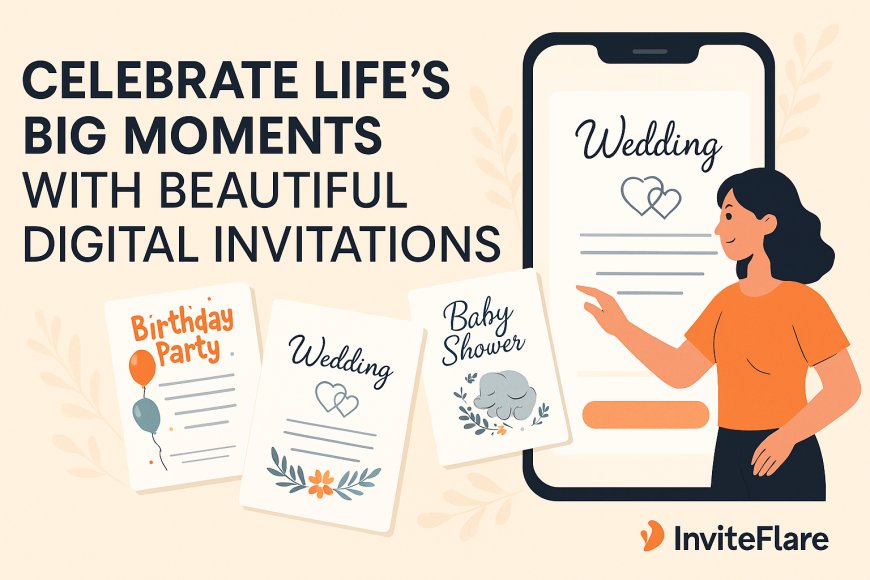 Celebrate Life’s Big Moments with Beautiful Digital Invitations