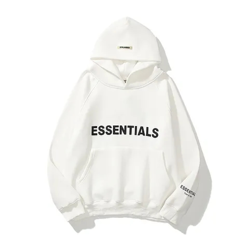 Essential Hoodies landscape of modern fashion shop