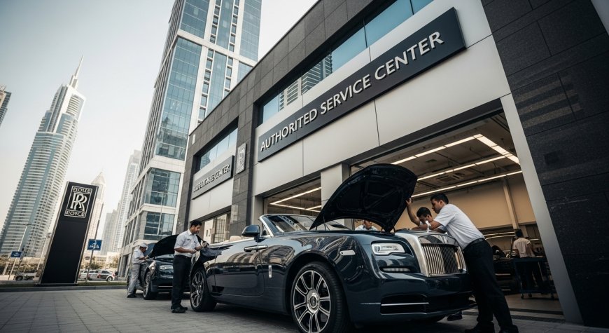 Rolls Royce Mobile Service in Dubai – Luxury Maintenance at Your Doorstep