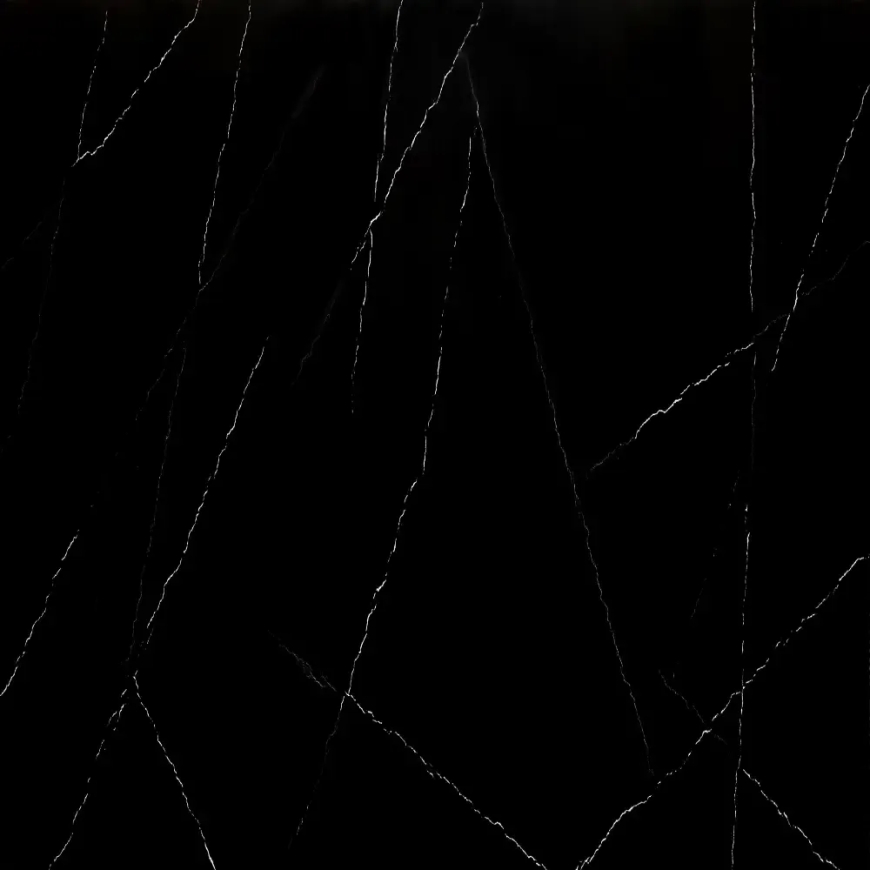 Maraquina Quartz Surfaces | Elegant Black Stone Look