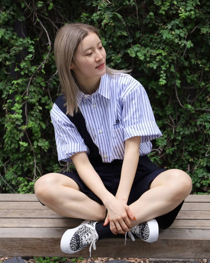 Comme des Garcons Short Lives in Contrast