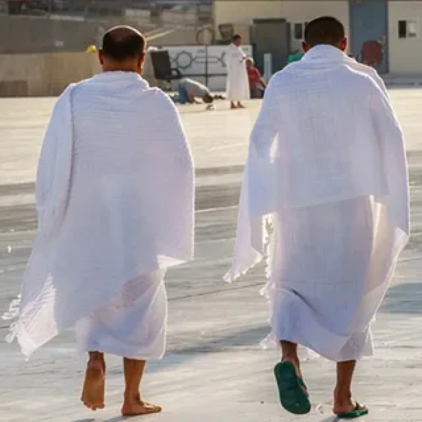 Divine Drapes: The Sacred Journey of Ihram for Men in Umrah and Hajj