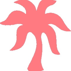 pinkpaalmpuff